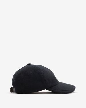 Burberry Cashmere Baseball Cap - Blau