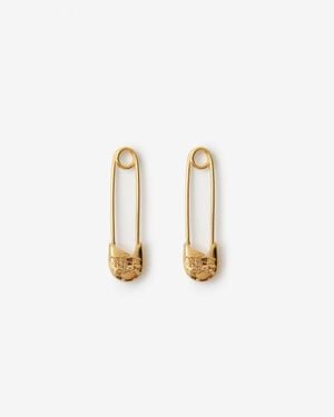 Burberry Knight Pin Earrings - Mettallic