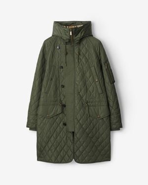 Burberry Reissued Quilted Nylon Parka - Vert