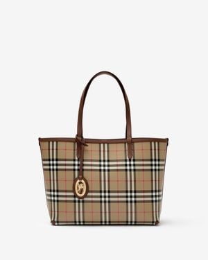 Burberry Small Check Tote - Mehrfarbig