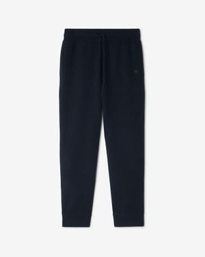 Burberry Cashmere Blend Jogging Pants - Blue