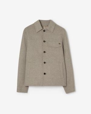 Burberry Wool Thorn Overshirt - Grau