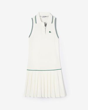 Burberry Cotton Tennis Dress - White