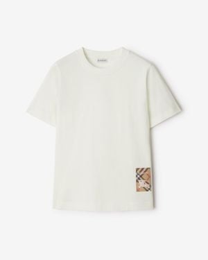 Burberry Classic Cotton T-Shirt - White