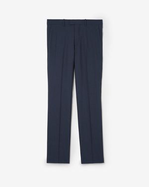 Burberry Wool Bond Tailored Trousers - Blau