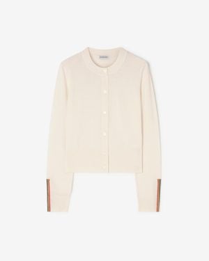 Burberry Wool Cardigan - Neutre