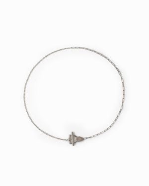 Burberry Shield Necklace - Métallisé