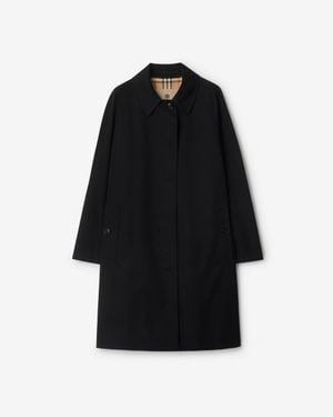 Burberry Mid-Length Camden Heritage Car Coat - Black