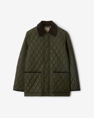 Burberry Quilted Nylon Barn Jacket - Green