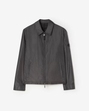 Burberry Reversible Nylon Bloomsbury Harrington Jacket - Gray