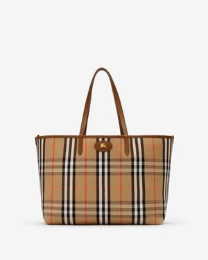Burberry Medium Reversible Bloomsbury Tote - Brown
