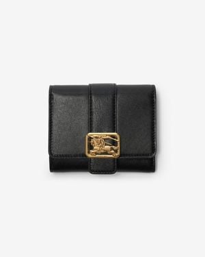 Burberry Rider Compact Wallet - Schwarz
