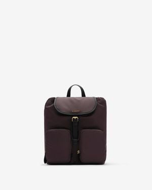 Burberry Medium Nylon Backpack - Lila