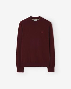 Burberry Cashmere Blend Sweater - Lila