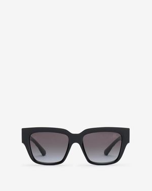 Burberry Knight Stamp Square Sunglasses - Schwarz
