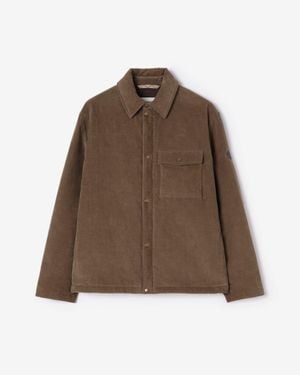Burberry Corduroy Dalewood Overshirt - Brown
