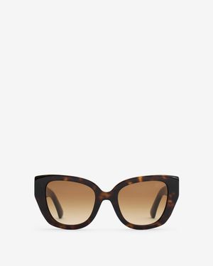 Burberry Cotswolds Cat-Eye Sunglasses - Schwarz