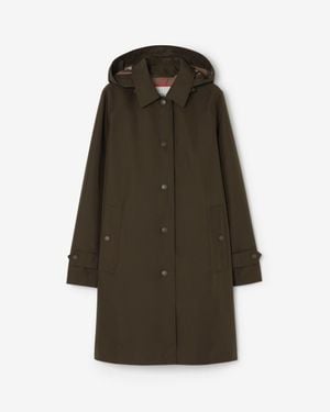 Burberry Hooded Car Coat - Grün