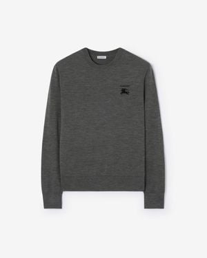 Burberry Wool Sweater - Grau