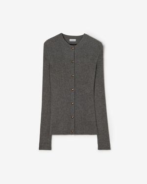 Burberry Cashmere Cardigan - Grau
