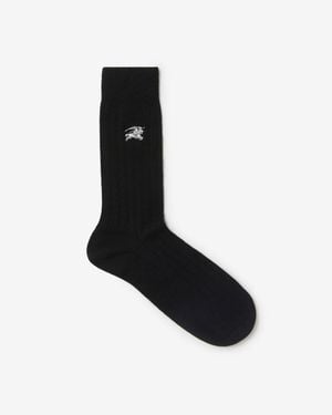 Burberry Wool Blend Socks - Schwarz