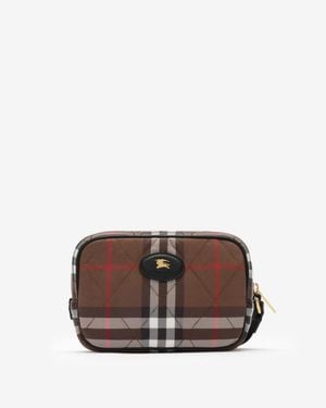 Burberry Horseshoe Pouch - Brown