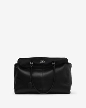 Burberry Knight Stamp Tote Bag - Schwarz