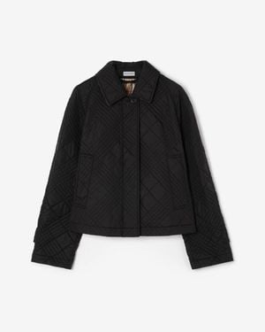 Burberry Quilted Nylon Tiffield Jacket - Black