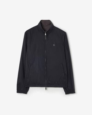 Burberry Reversible Cotton Harrington Jacket - Blue