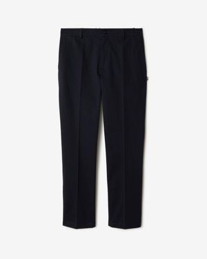 Burberry Cotton Chinos - Black