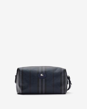Burberry Highlands Travel Pouch - Blue
