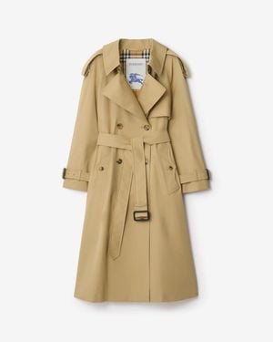Burberry 'Castleford Dk' Trench - Natural