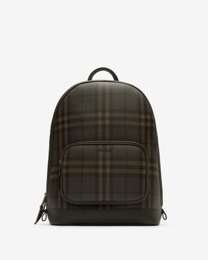 Burberry City Check Zip Backpack - Schwarz