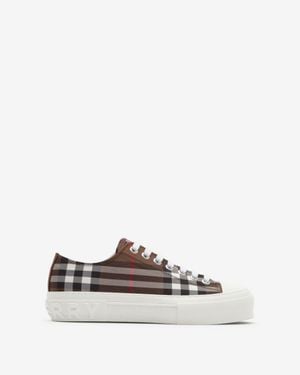 Burberry Check Sneakers - Weiß