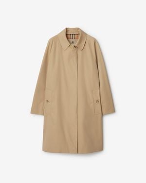 Burberry Mid-Length Camden Heritage Car Coat - Natur