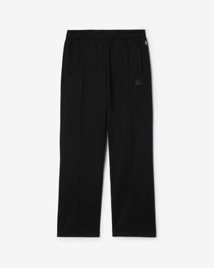 Burberry Knight Cotton Blend Track Pants - Black