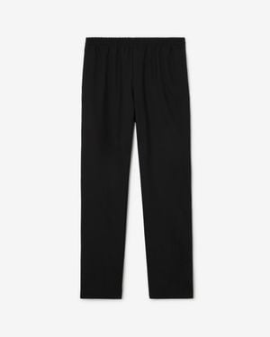 Burberry Wool Track Pants - Black