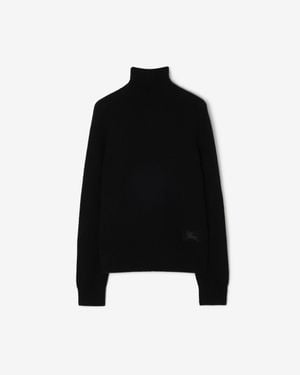 Burberry Cashmere Turtleneck Sweater - Noir