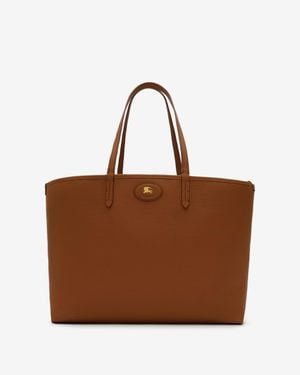 Burberry Medium Reversible Bloomsbury Tote​ - Marron