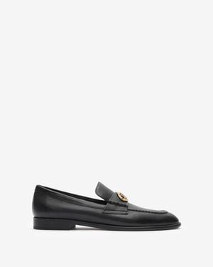 Burberry Leather Opal Loafers - Black