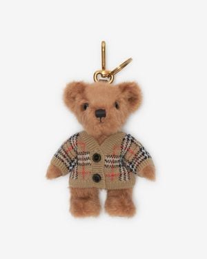 Burberry Thomas Bear Charm - Brown