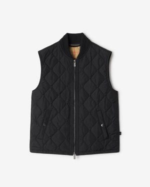 Burberry Quilted Nylon Gilet - Black