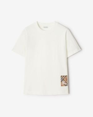 Burberry Classic Cotton T-Shirt - White