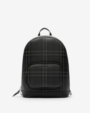 Burberry City Check Zip Backpack - Schwarz