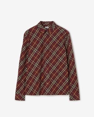 Burberry Classic Fit Check Cotton Shirt - Braun