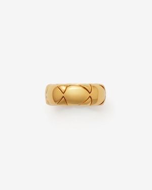 Burberry Shield Segment Ring - Metallic