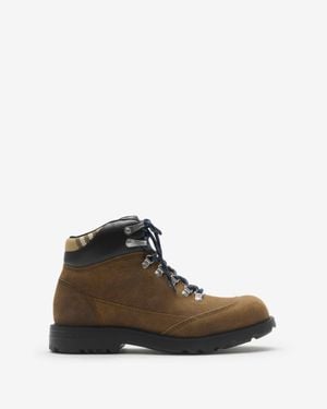 Burberry Suede Moor Hiking Boots​ - Brown