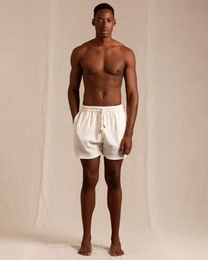 Caravana Balam Ku Shorts Cotton Jute - Natural