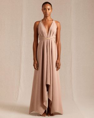 Caravana Abalkan Dress Artisanal Cotton - Natural