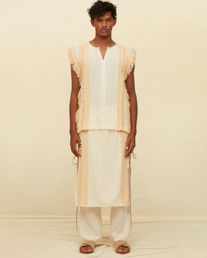 Caravana Varek Shirt Cotton Jute - Natural